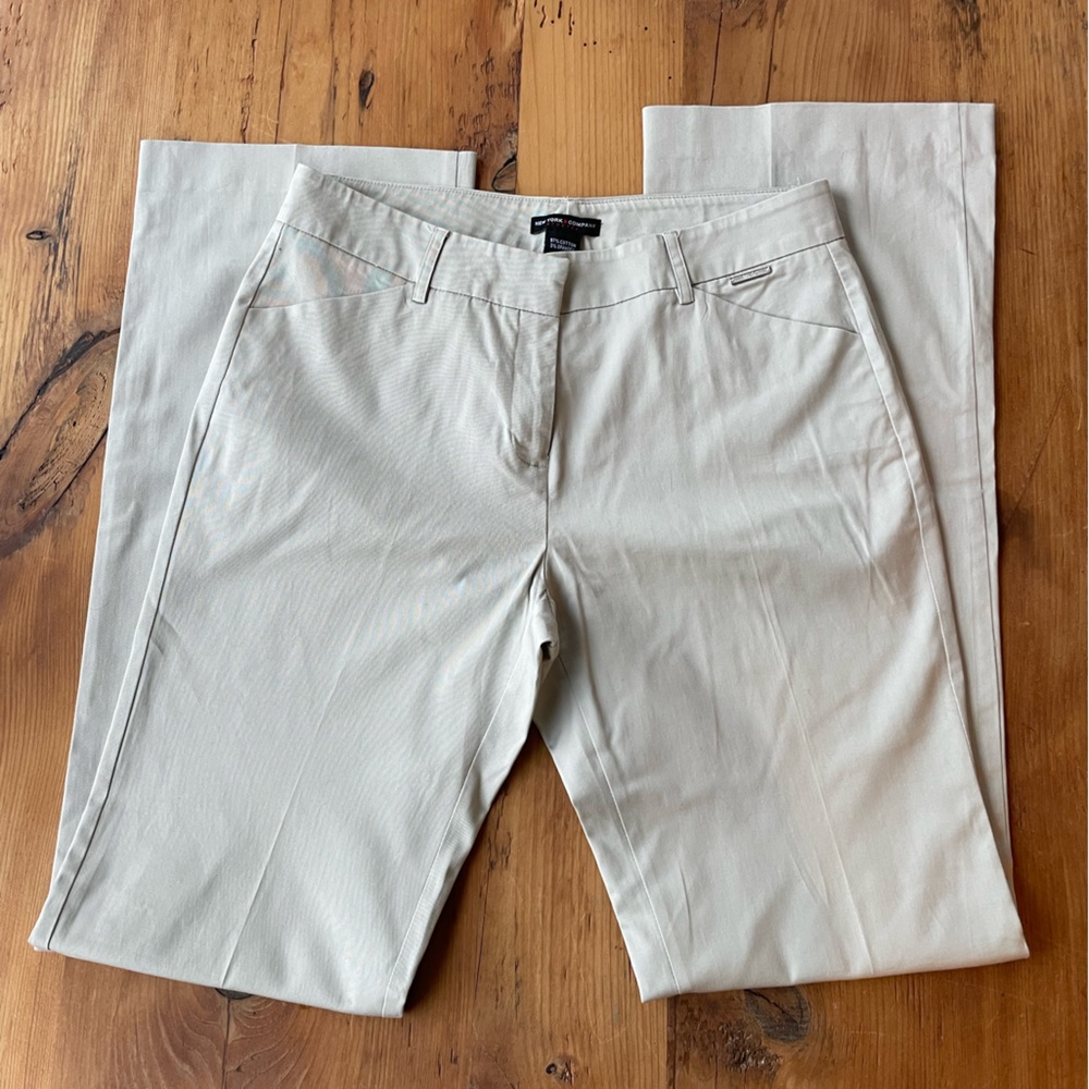NY&Co straight leg khaki pants